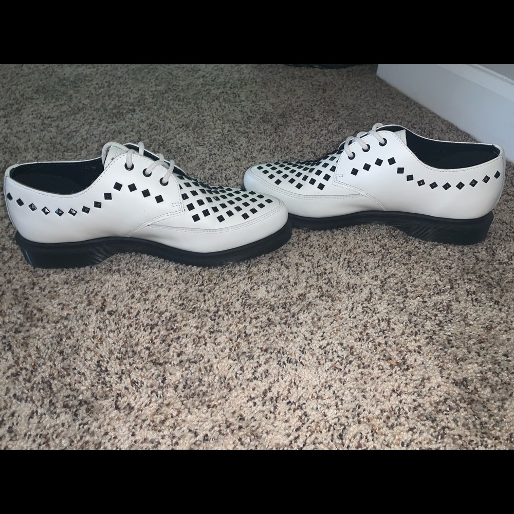 Dr. Marten studded flats